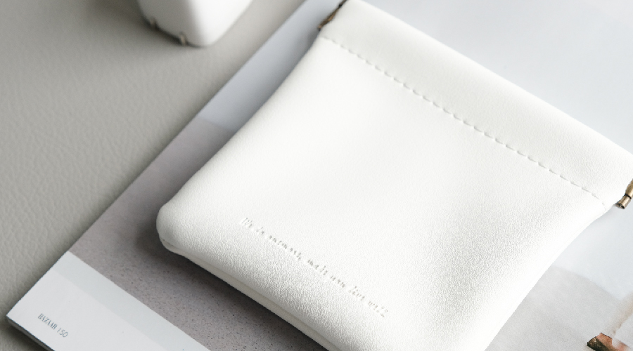 皮革質感收納包