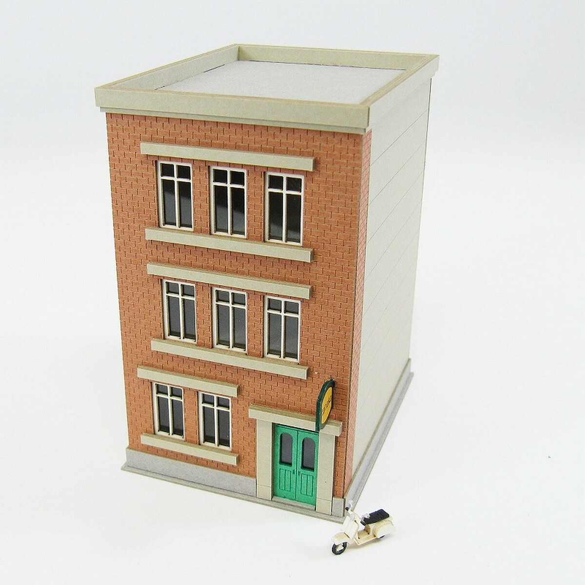 日本sankei 微縮藝術精品_【MP03-93】ビルD