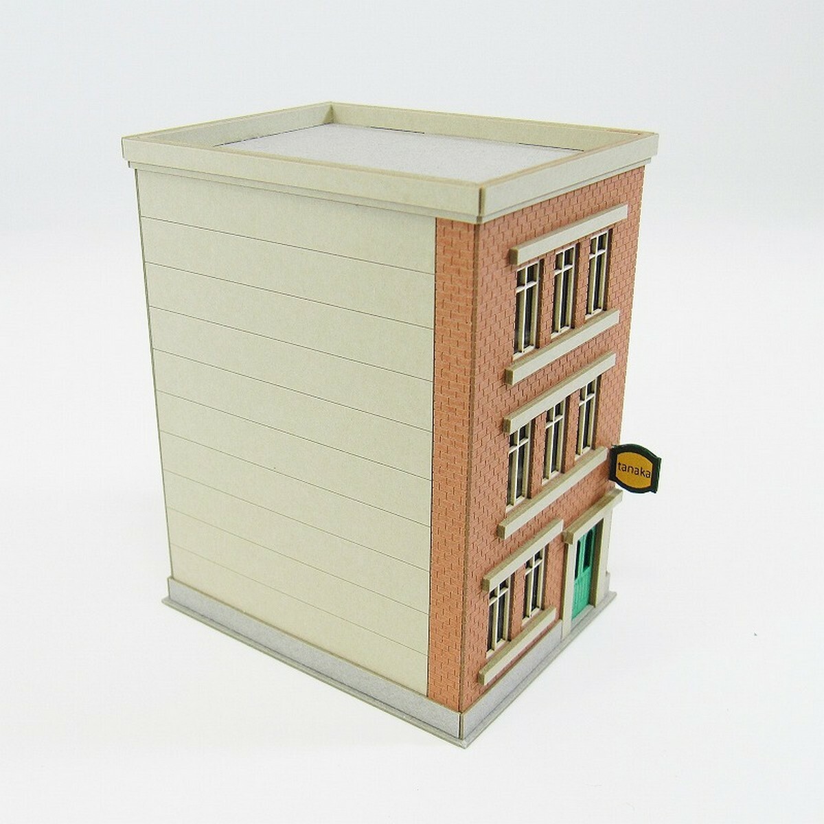 日本sankei 微縮藝術精品_【MP03-93】ビルD