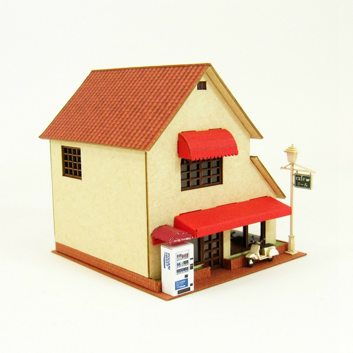 日本sankei 微縮藝術精品_【MP03-94】カフェＢ