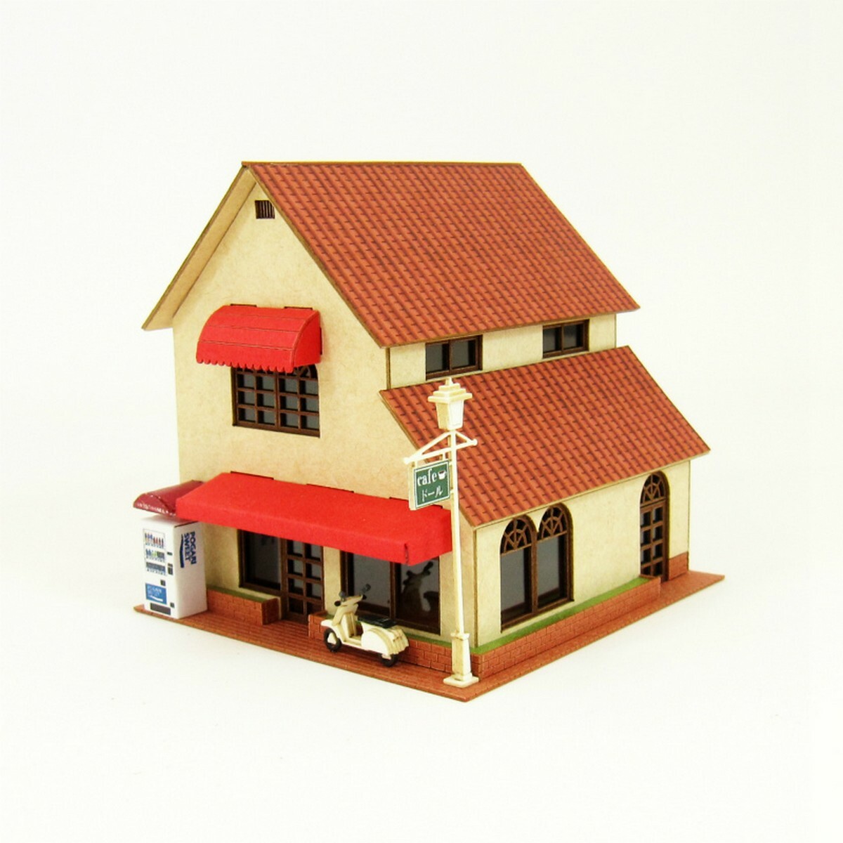 日本sankei 微縮藝術精品_【MP03-94】カフェＢ