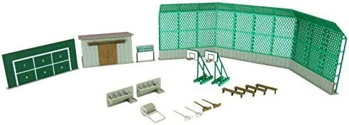 日本sankei 微縮藝術精品_【MP03-105】校庭設備