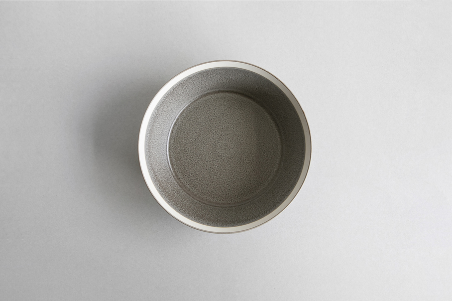 yumiko iihoshi porcelain-木村硝子店聯名dishes系列 碗M 苔蘚灰