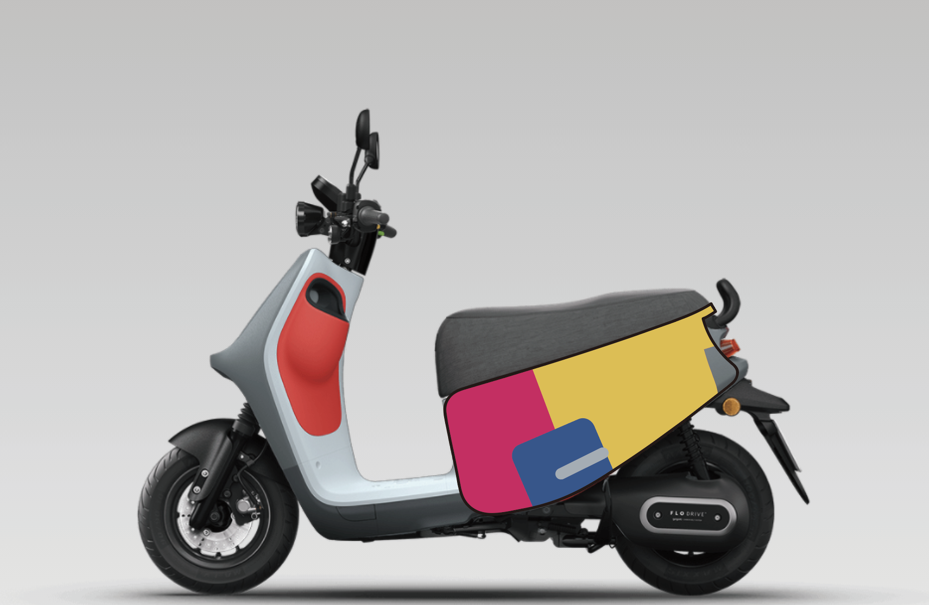臺灣製造 BLR gogoro ID177 拼色色塊 雙面車套 車身防刮套 潛水衣布 防刮套 保護套 車套 機車配備 電動車防刮 智慧雙輪
