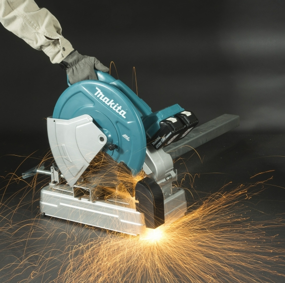 "MAKITA"牧田牌 14"無炭刷充電型材切斷機 (拮機) (鋰電18VX2)