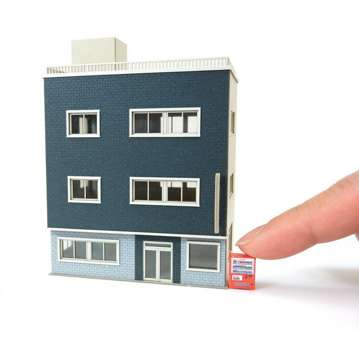 日本sankei 微縮藝術精品_【MP03-108】ビルＥ