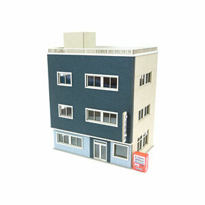 日本sankei 微縮藝術精品_【MP03-108】ビルＥ