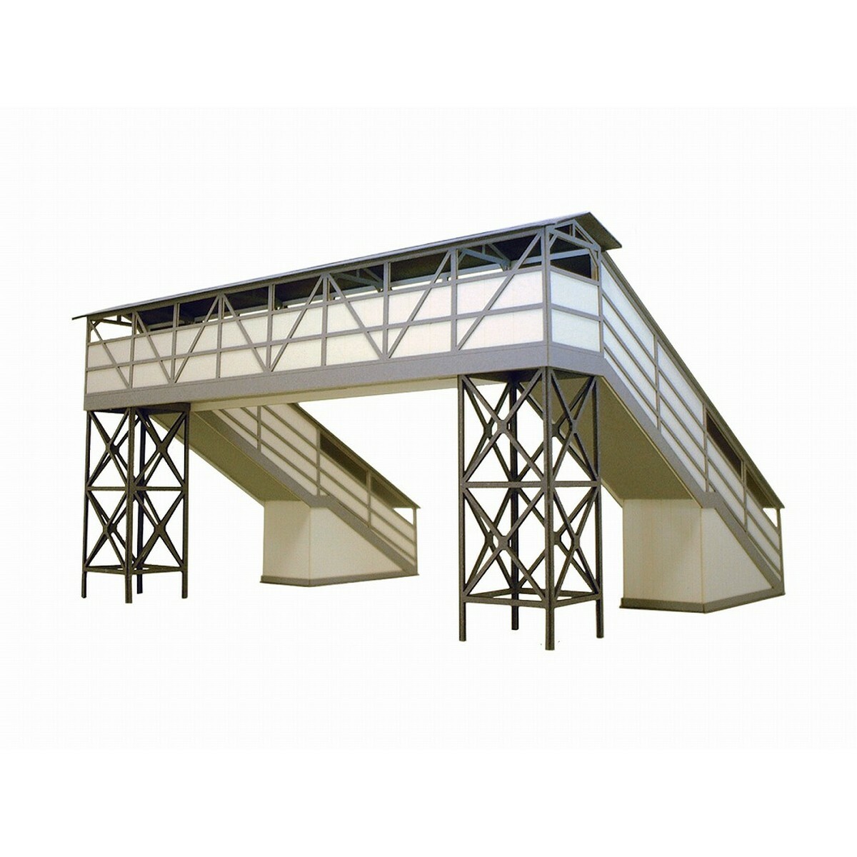 日本sankei 微縮藝術精品_【MK05-13】跨線橋