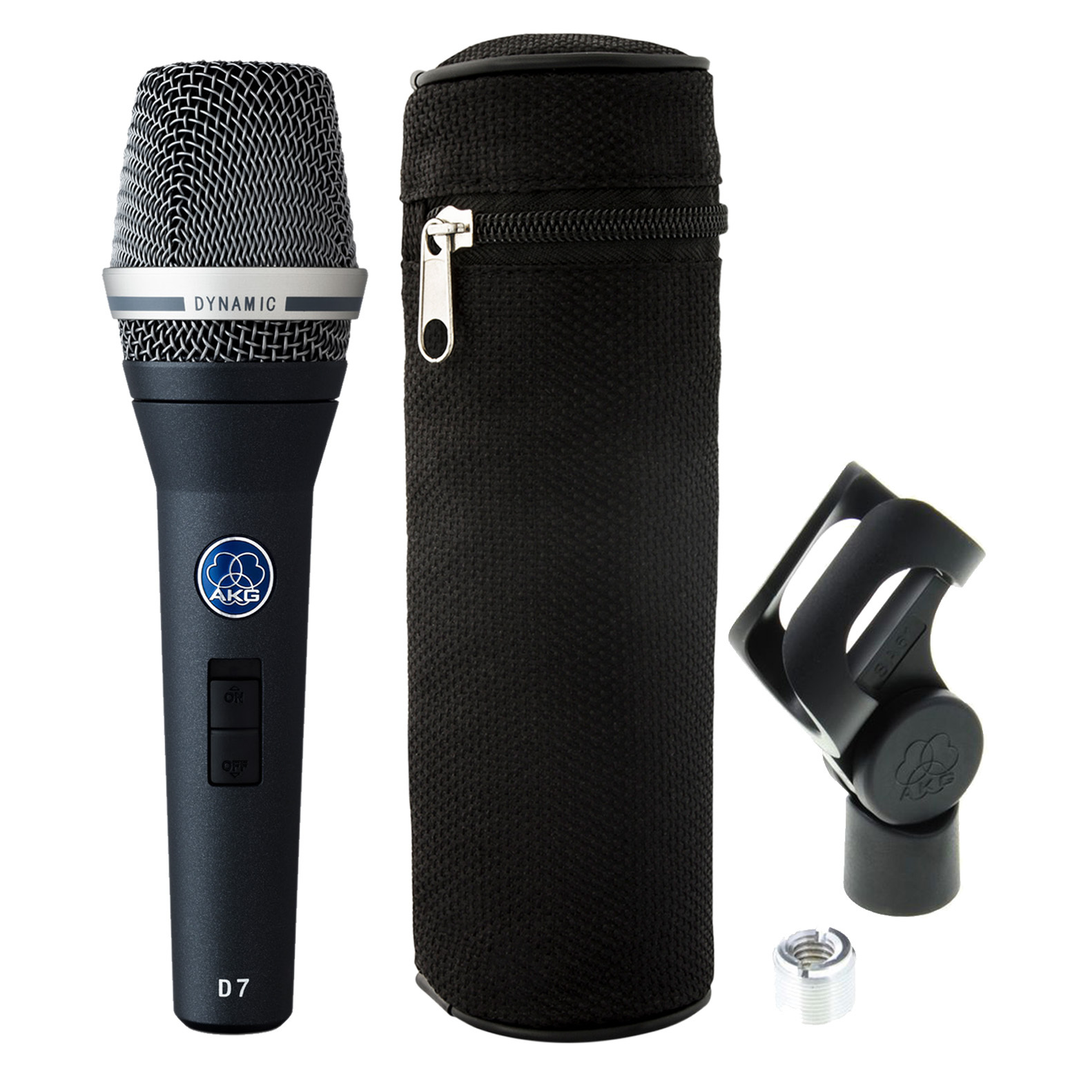 AKG D7S 超心型指向 專業级動圈 人聲麥克風 附夾頭、 收納包 ✅原廠公司貨兩年保固