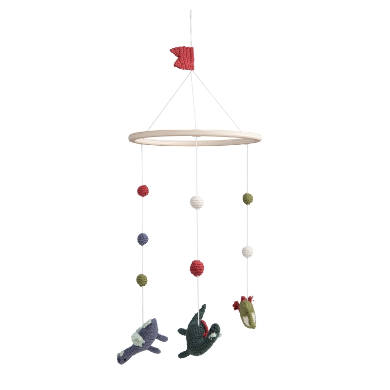 Sebra Crochet Baby Mobile for Baby Cot