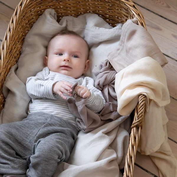 Sebra Muslins 3 pcs - Moonlight Beige