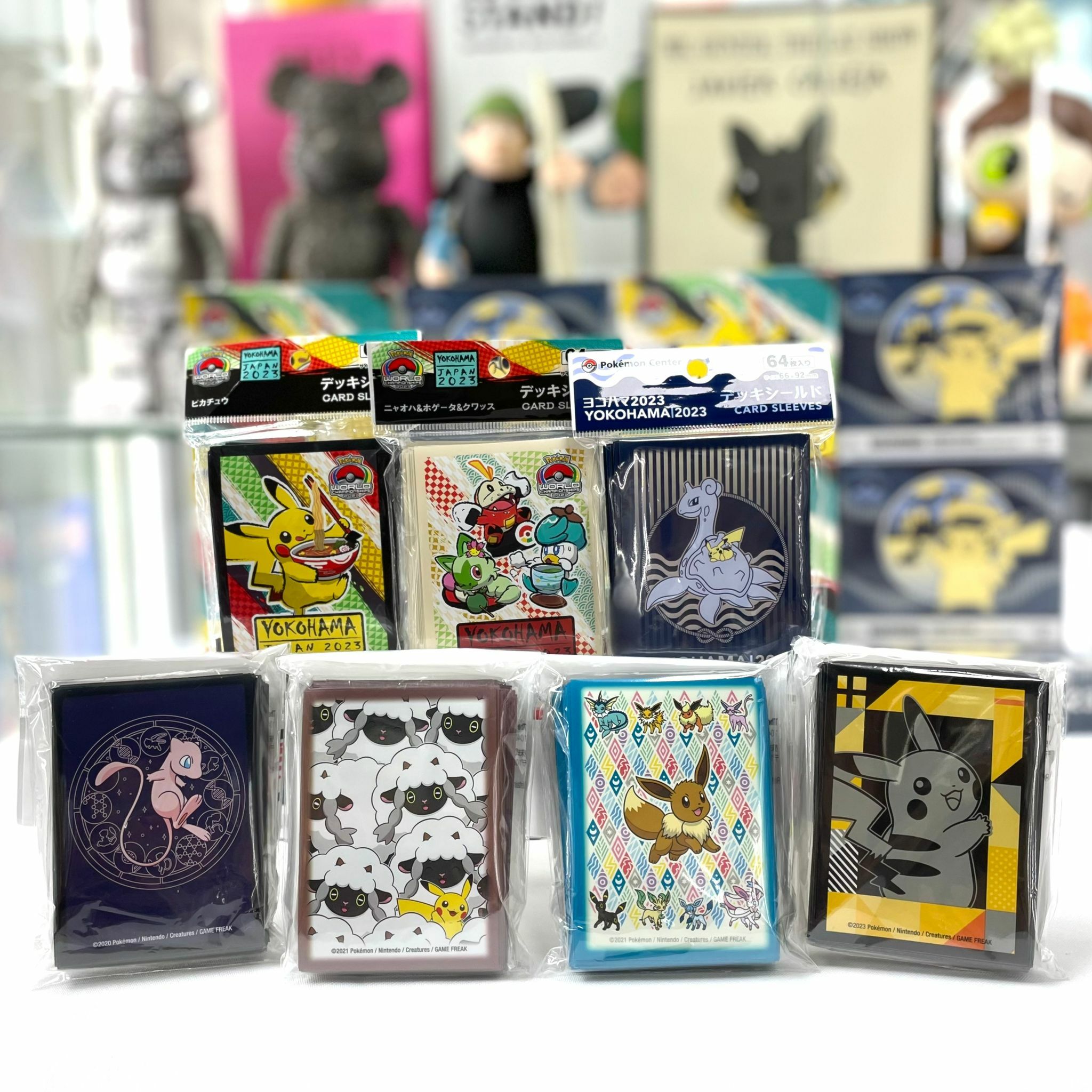 Pokemon Card Sleeves  (Yokohama 2023 /Pokemon Center)(65 Sleeves)