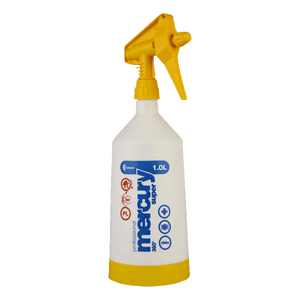 Kwazar Mercury 360度二段式噴霧器, 1L 黃色