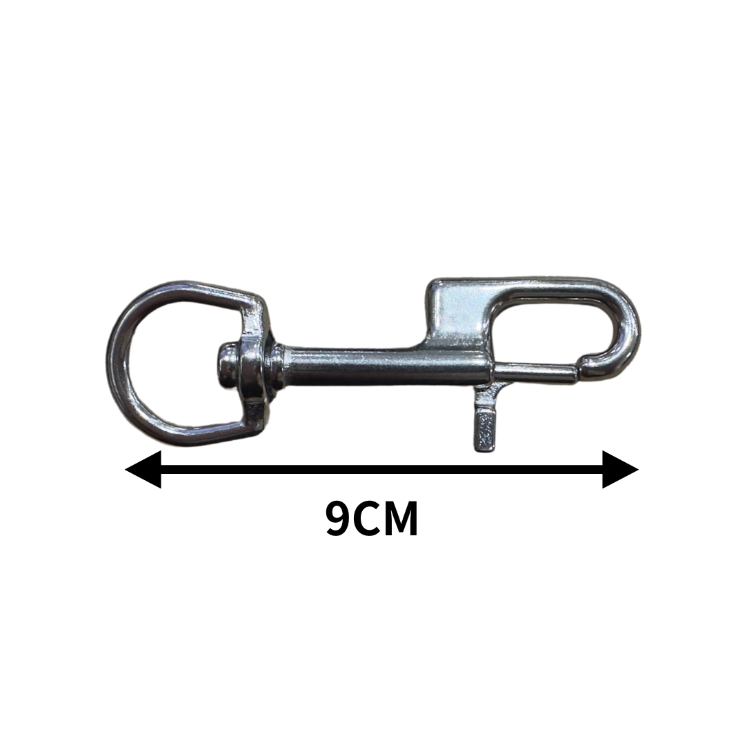 (2026/4月到貨) 龍潛-白鐵單耳扁勾-(9CM馬蹄形)AHC-24S