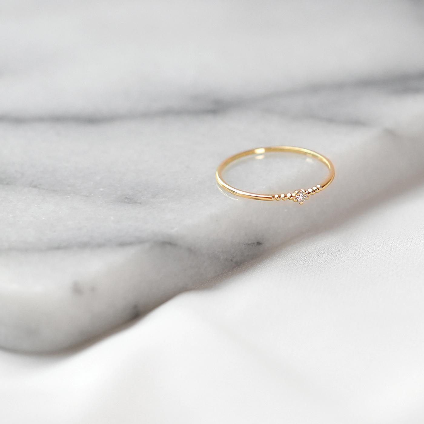 迷人恩典 — 1分鑽石戒指