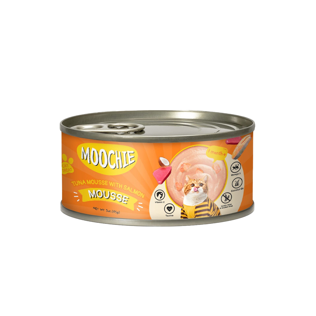 Moochie Tuna Mousse With Salmon．85g