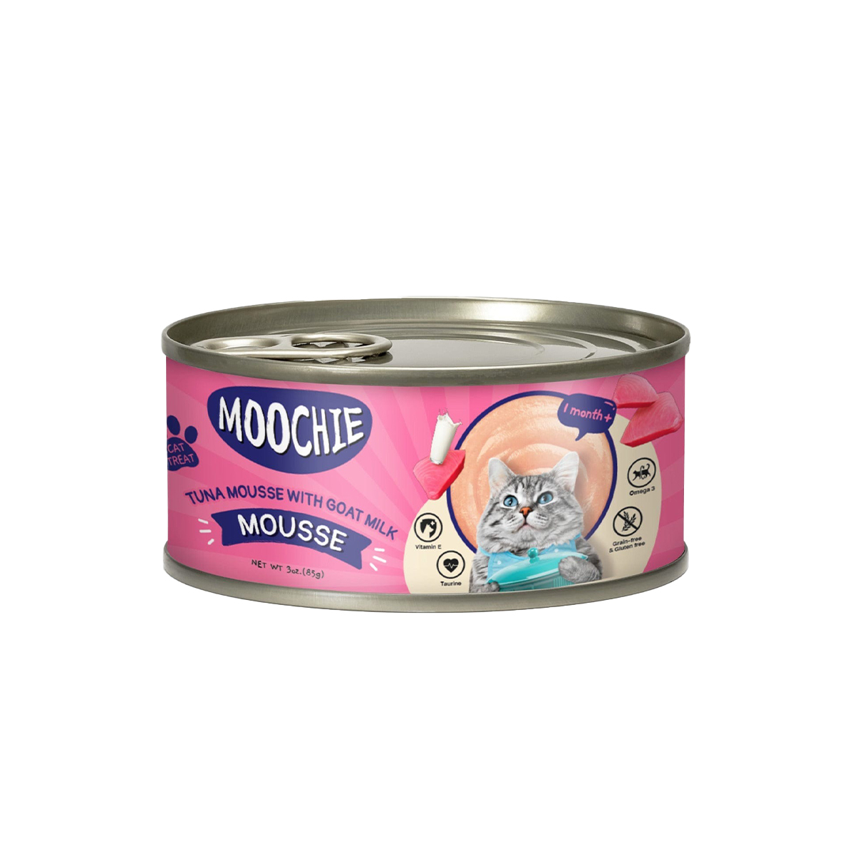 Moochie Tuna Mousse With Goat Milk．85g
