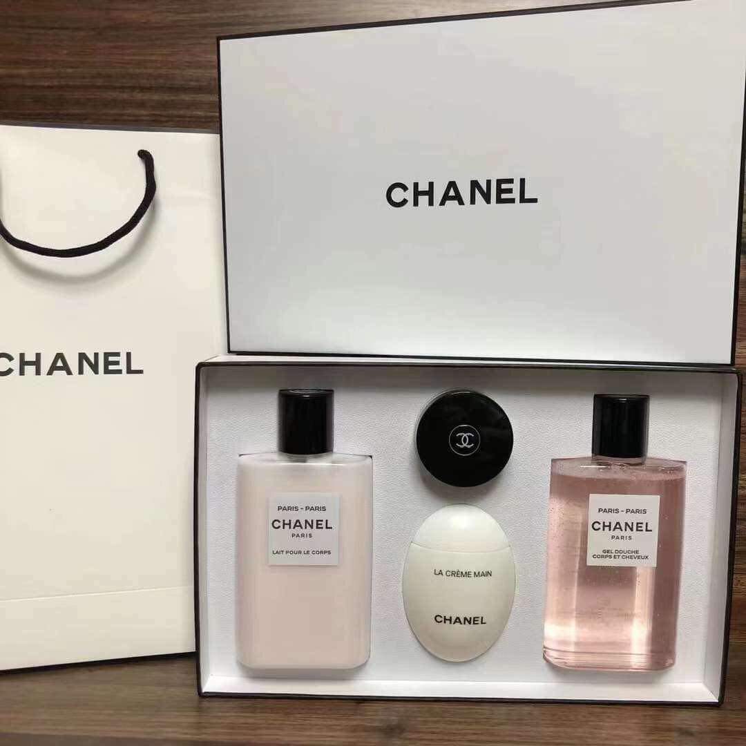 Chanel香奈兒巴黎香氛洗護四件套