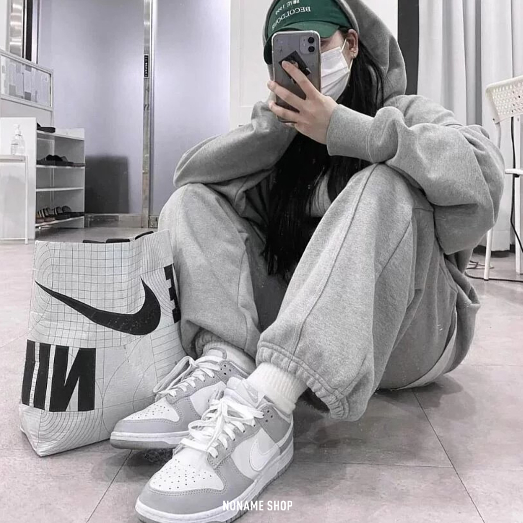 NIKE Dunk Low “ TWO TONE GRAY ” 雲霧灰 (GS/大童)