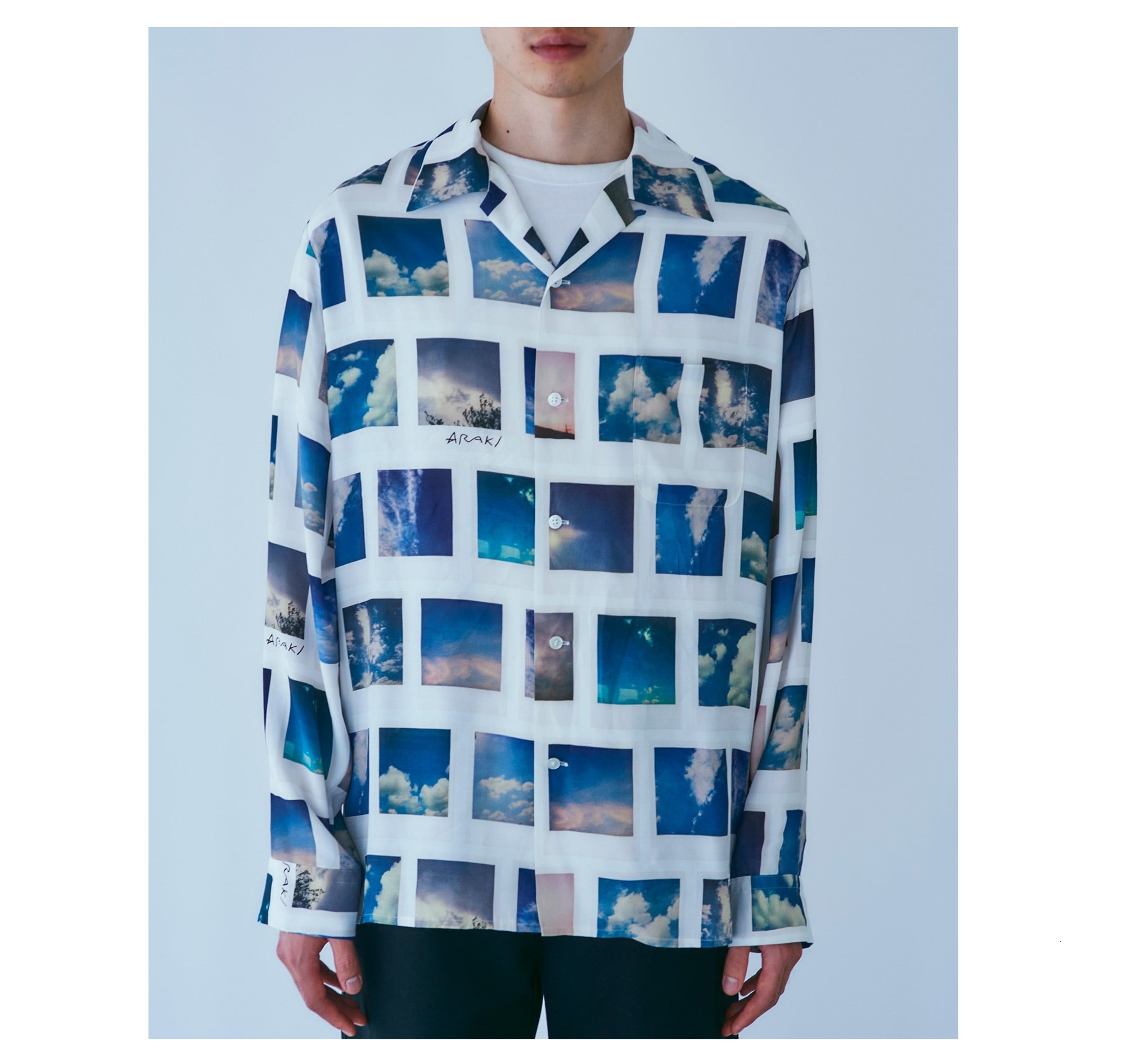 SOPH Uniform Experiment 2023 A/W FRAGMENT ARAKI / SKYSCAPES L/S SHIRT - PRE ORDER ITEM (預訂中)