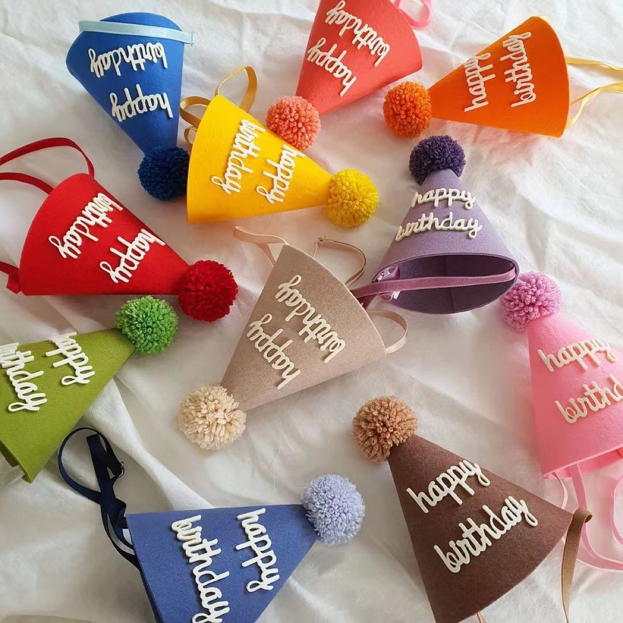 《2862》生日英文字母派對皇冠