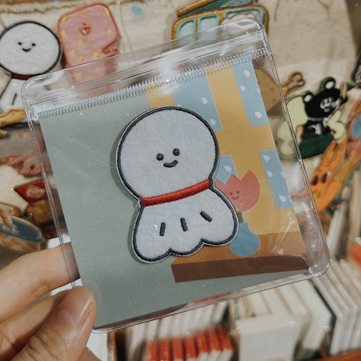 晴天娃娃 刺繡別針｜微醺斑比