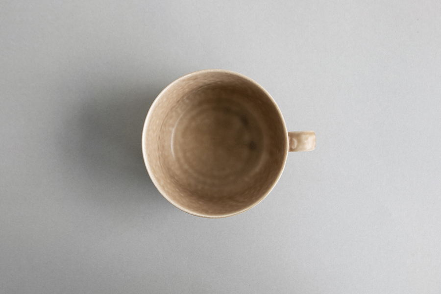 yumiko iihoshi porcelain - ReIRABO series 杯L 暖土棕