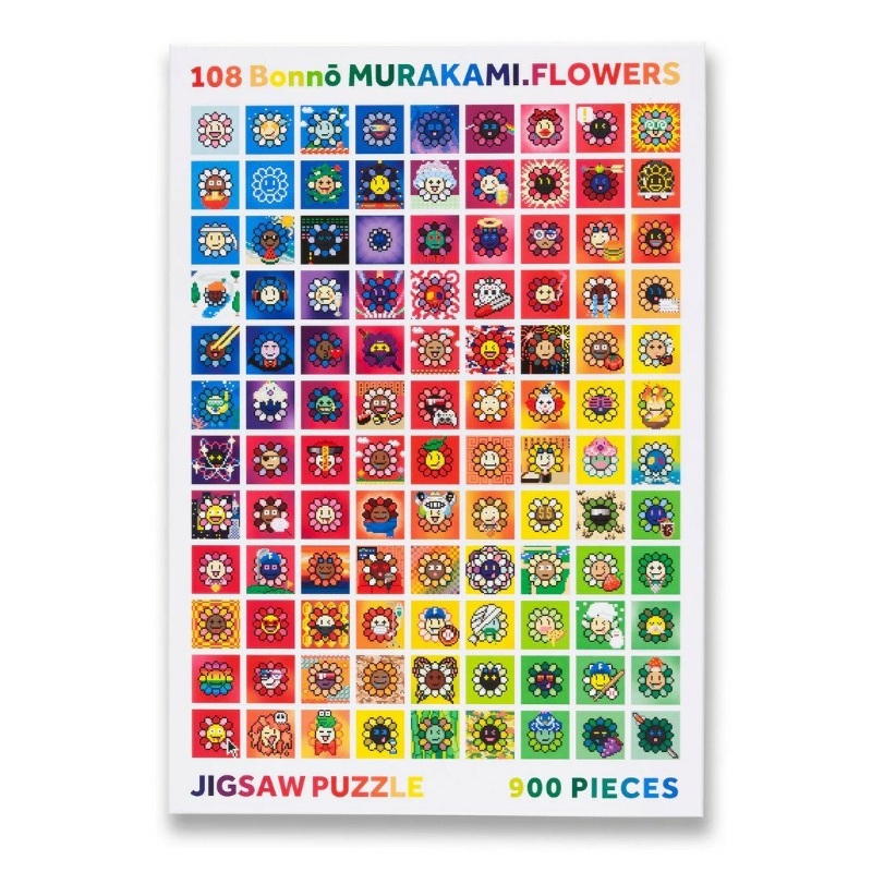 現貨- 村上隆108花花拼圖puzzle