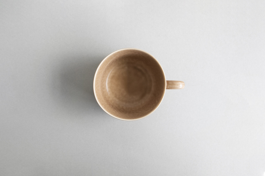 yumiko iihoshi porcelain - ReIRABO series 杯M 暖土棕