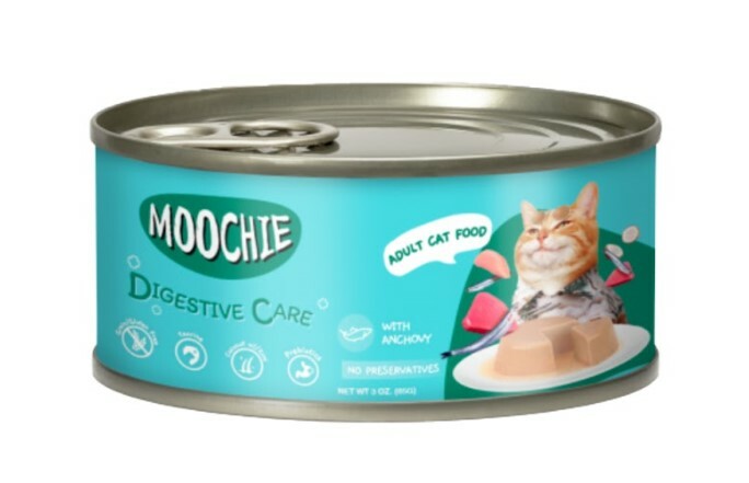 泰國Moochie 貓 海鮮系列 鯷魚罐頭(腸道健康) 85g 原箱24罐