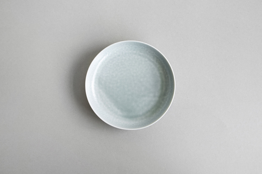 yumiko iihoshi porcelain - ReIRABO series 圓盤L 薄荷綠