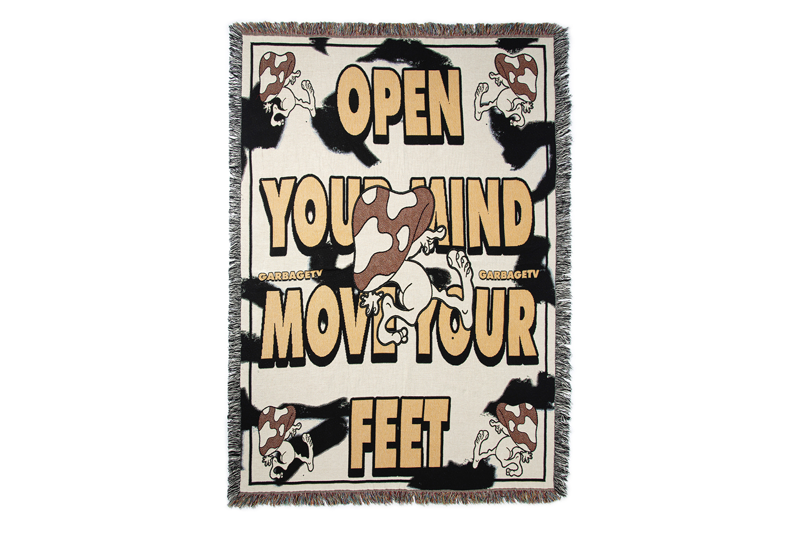 GARBAGEtv "MOVE YOUR FEET THROW RUG"