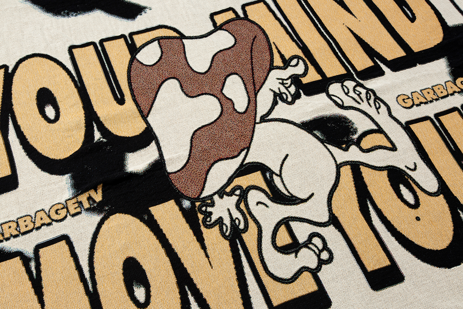 GARBAGEtv "MOVE YOUR FEET THROW RUG"