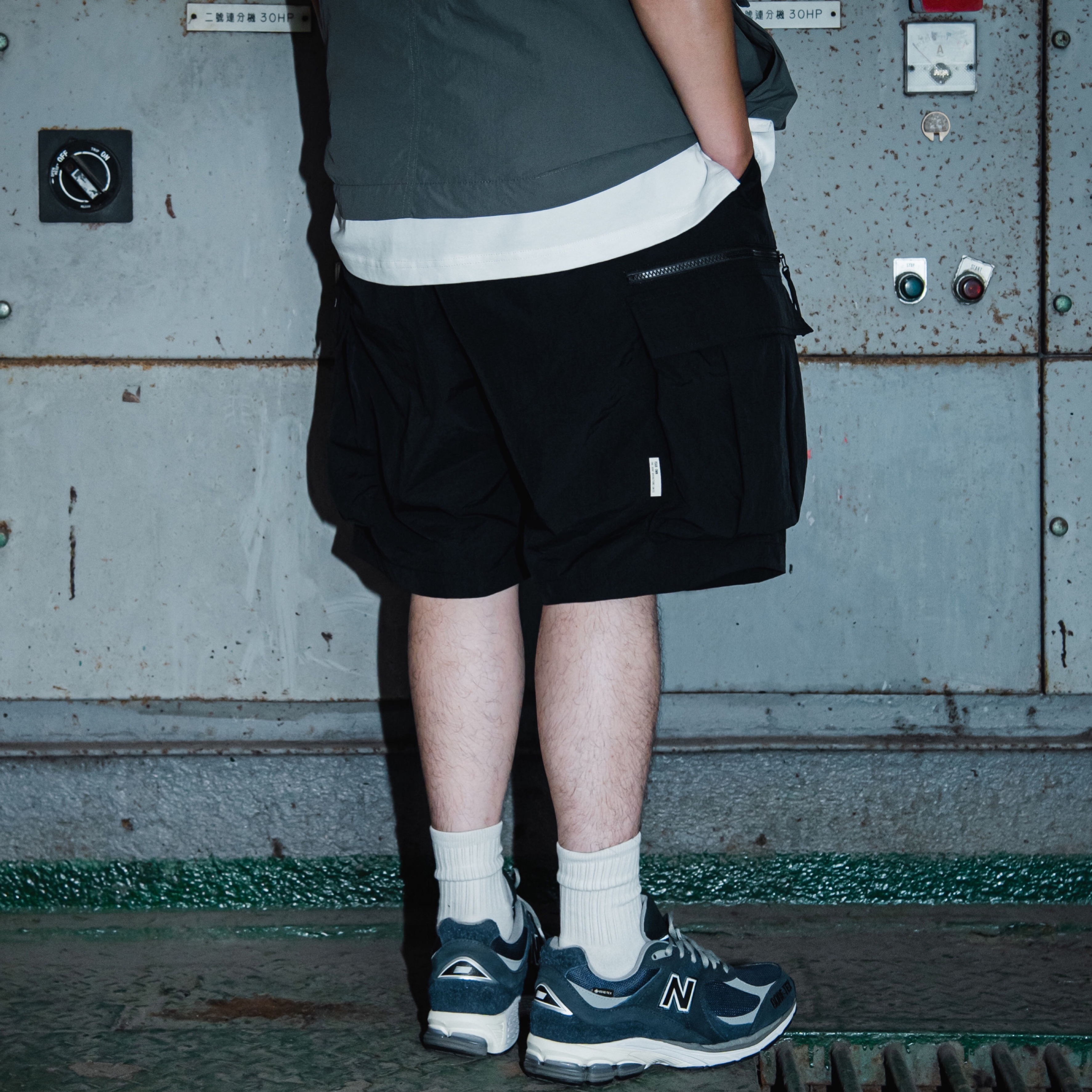 Persevere X Owin The Operation Silver 防潑水 口袋 短褲