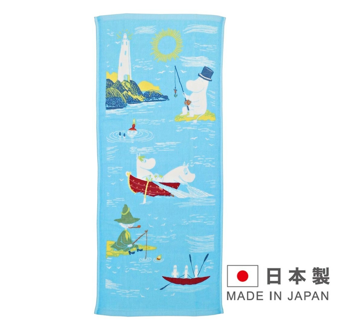 姆明一族 紗布毛巾-今治認證(日本直送)