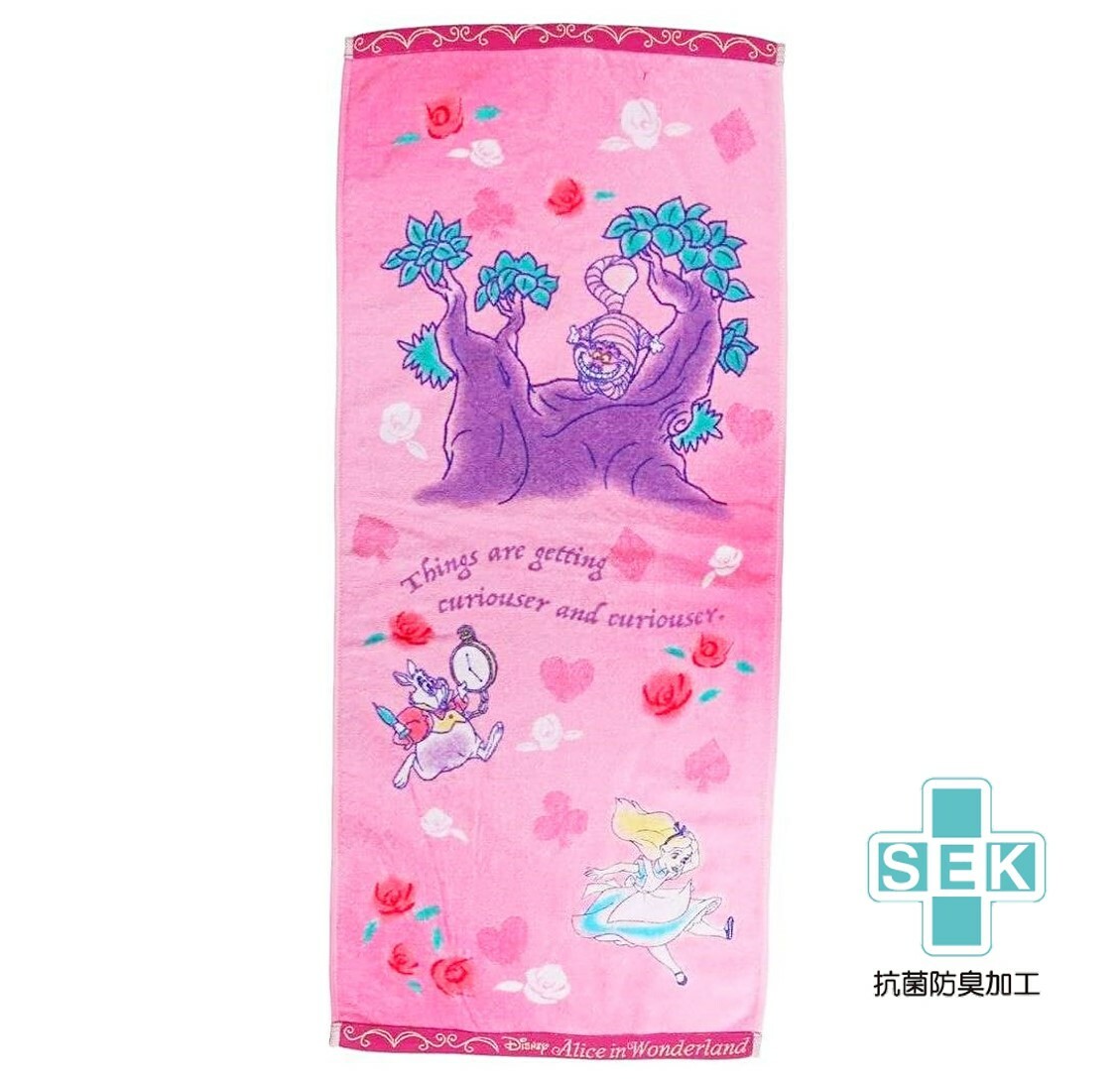 迪士尼迪士尼公主  純棉長毛巾 |愛麗斯(日本直送)