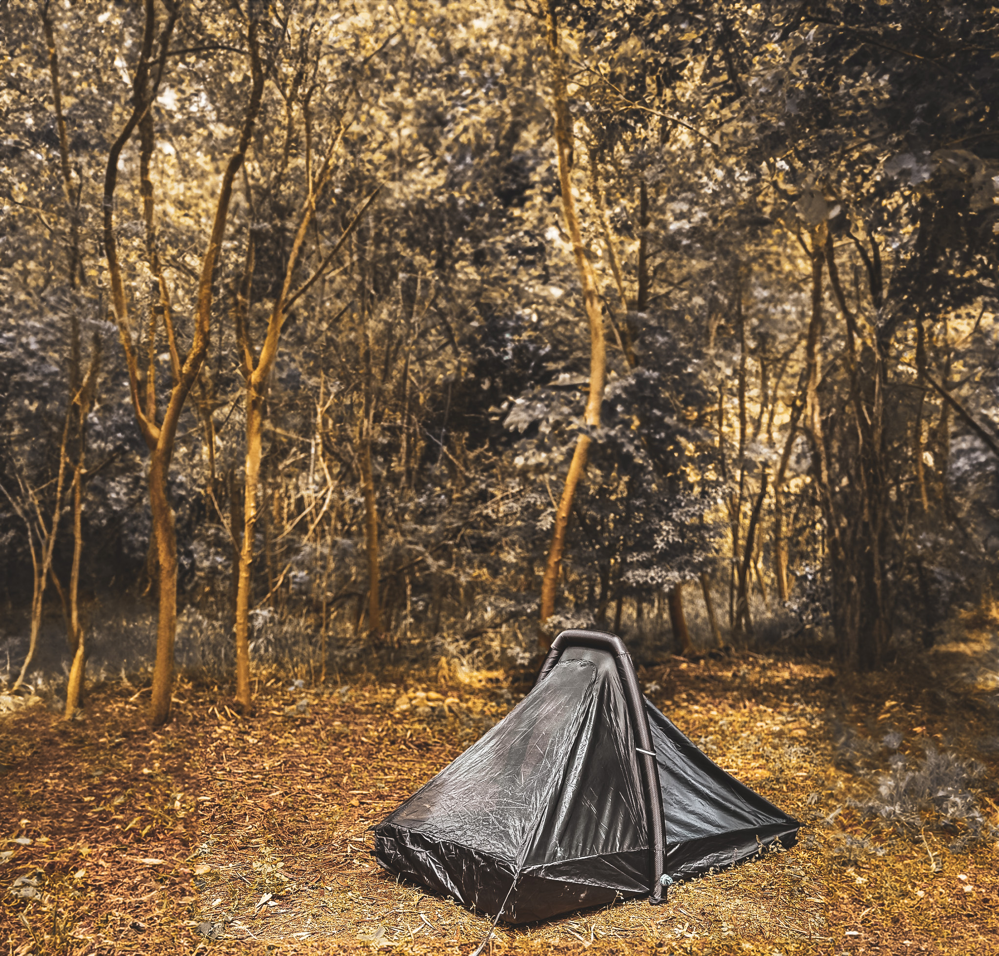 ANiMA WANDERER BLN-01 THE WILD 1P Tent 2.0 新版全黑一人營帳