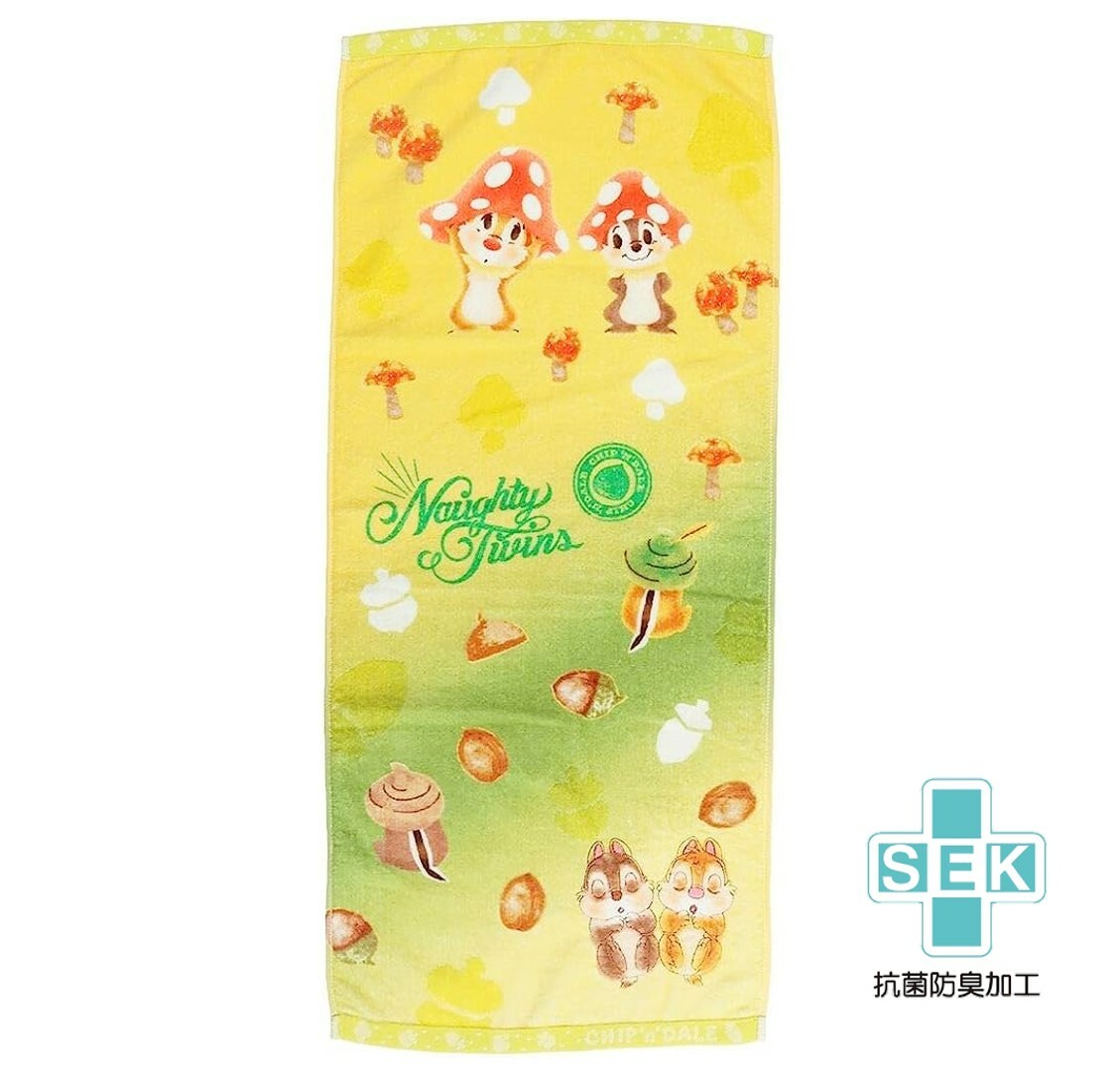 迪士尼鋼牙與大鼻 純棉長毛巾(日本直送)