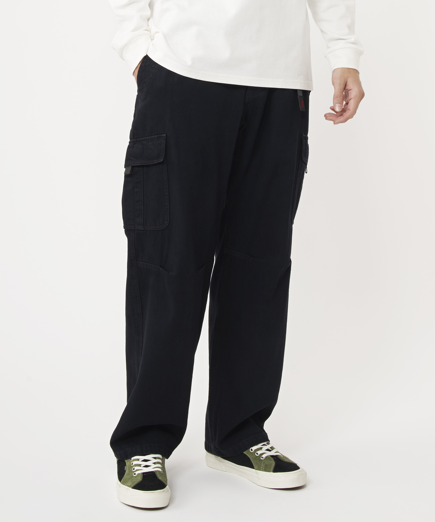 DENIM LOOSE CARGO PANT