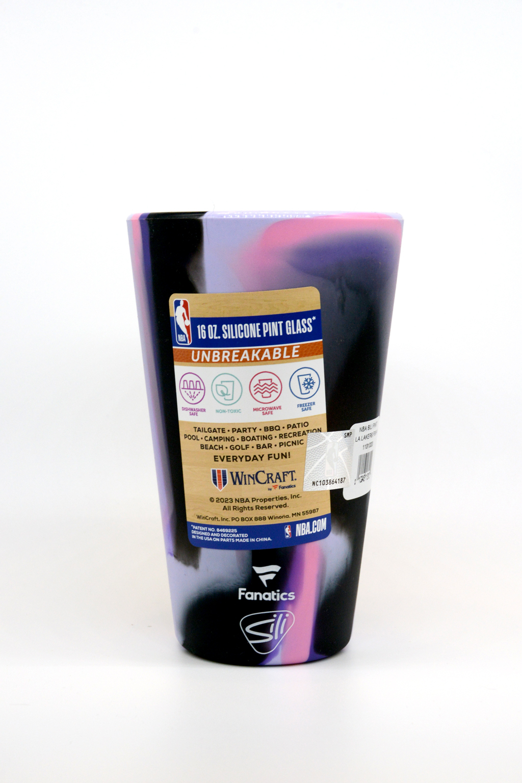 WinCraft 洛杉磯湖人隊 Fashion Color 一品脫 矽膠軟杯