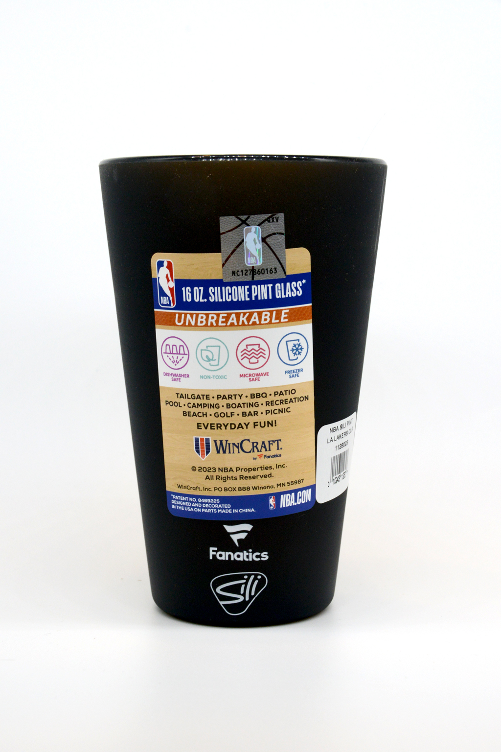WinCraft 洛杉磯湖人隊 Fun Color 一品脫 矽膠軟杯