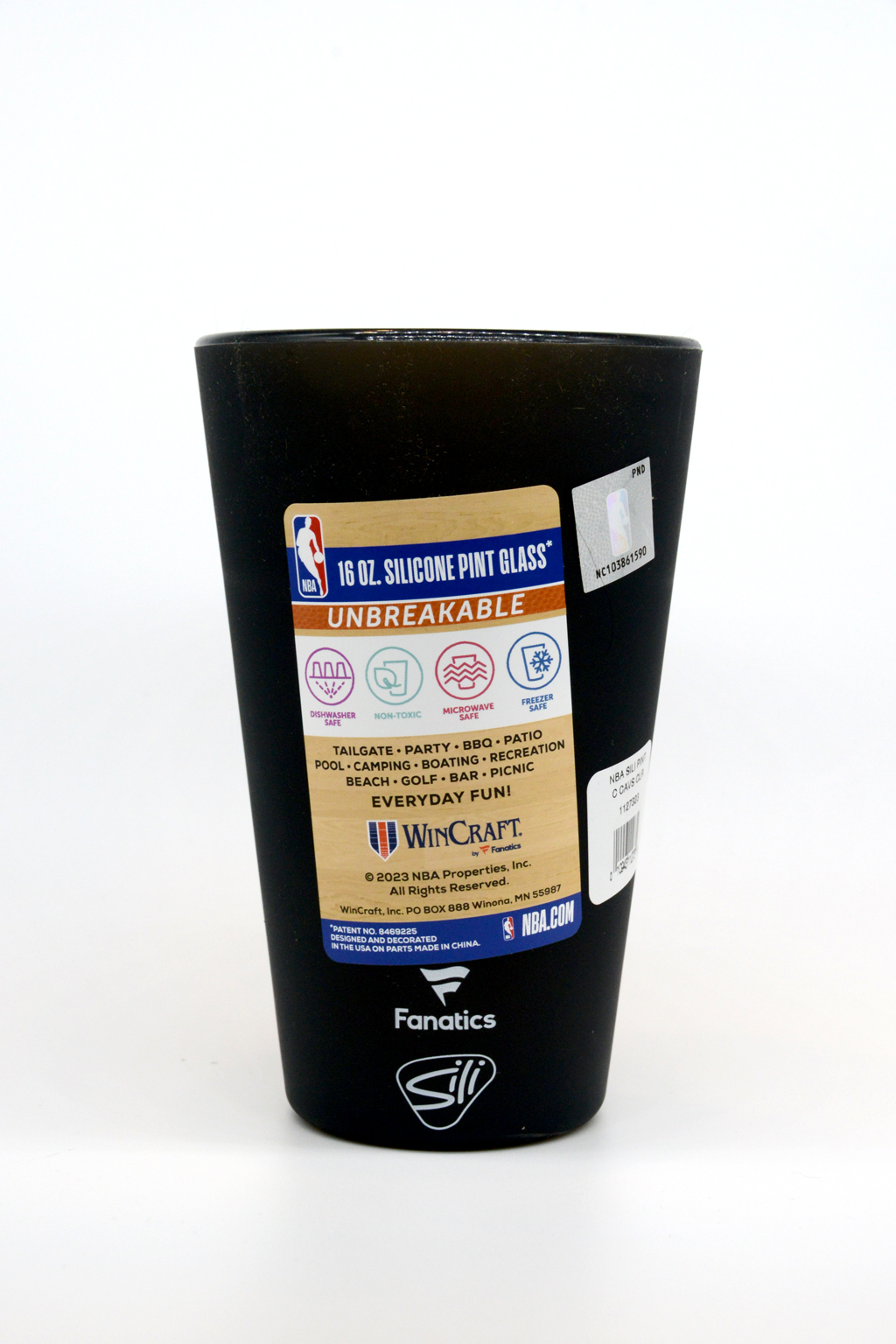 WinCraft 克里夫蘭騎士隊 Fun Color 一品脫 矽膠軟杯