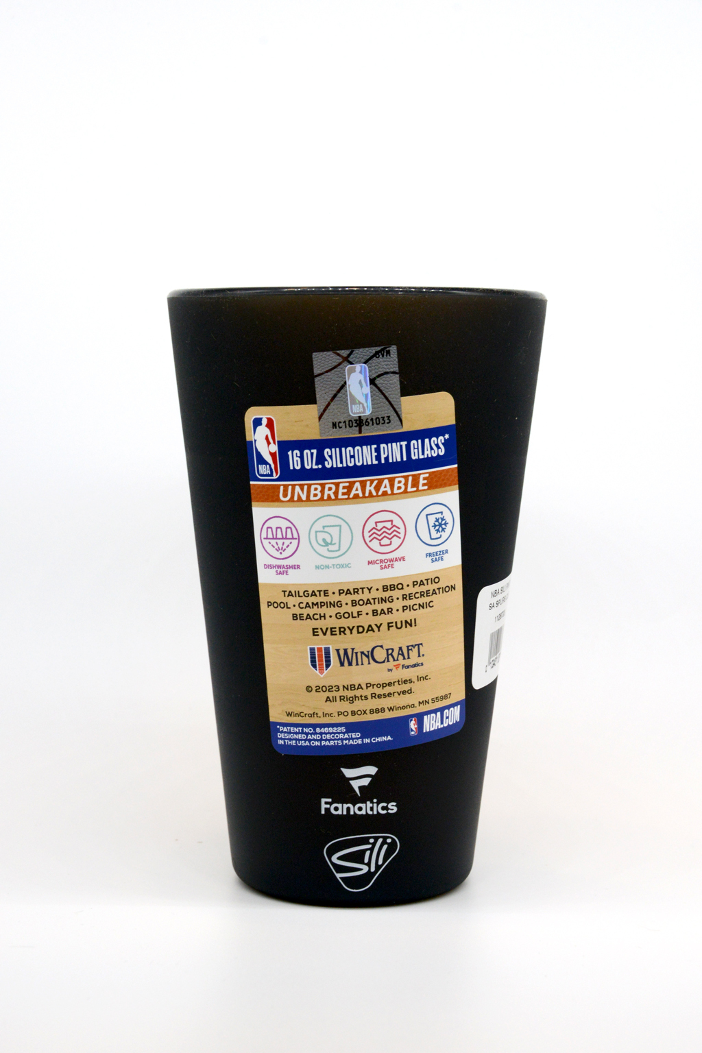 WinCraft 聖安東尼奧隊 Fun Color 一品脫 矽膠軟杯