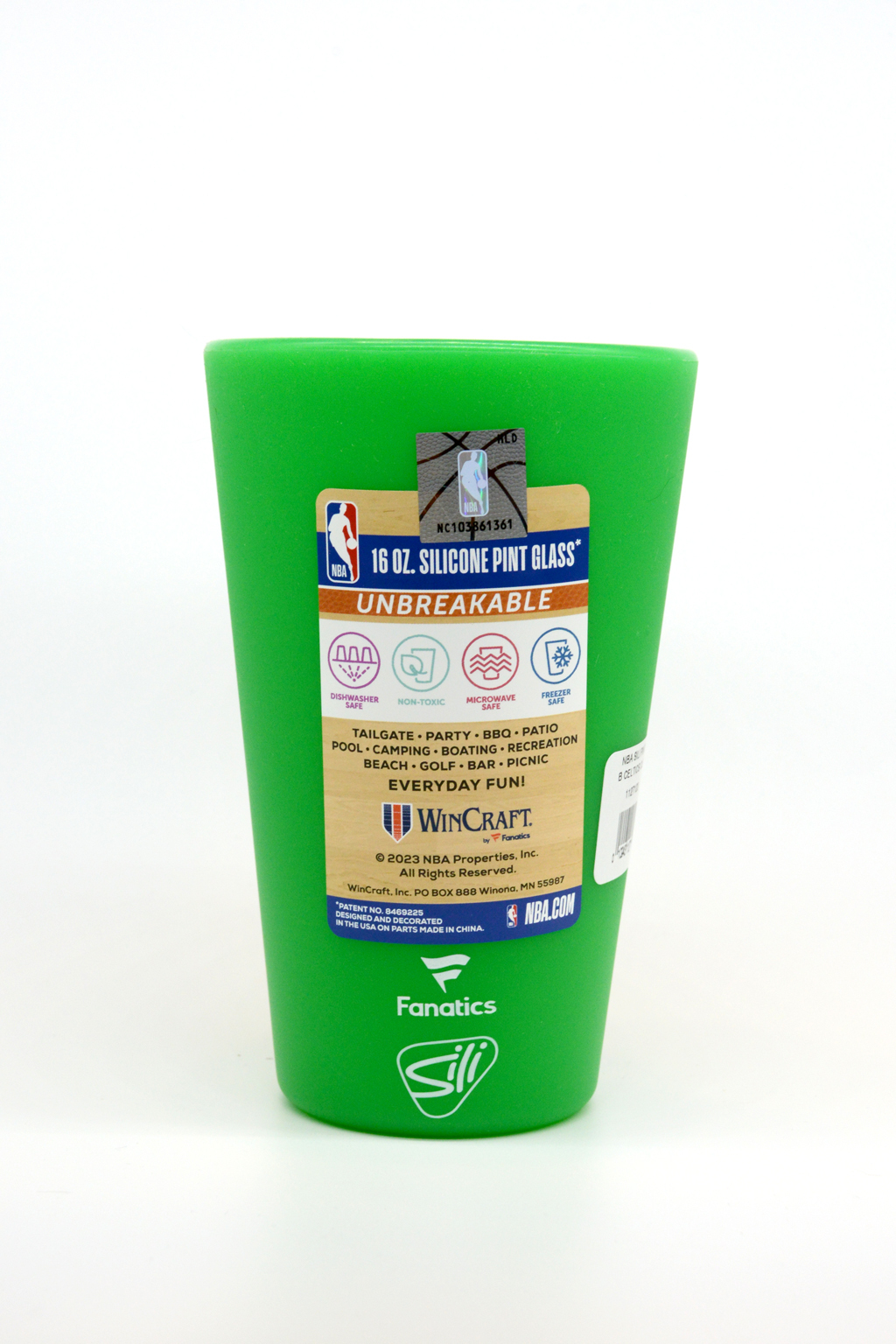WinCraft 波士頓塞爾提克隊 Fun Color 一品脫 矽膠軟杯