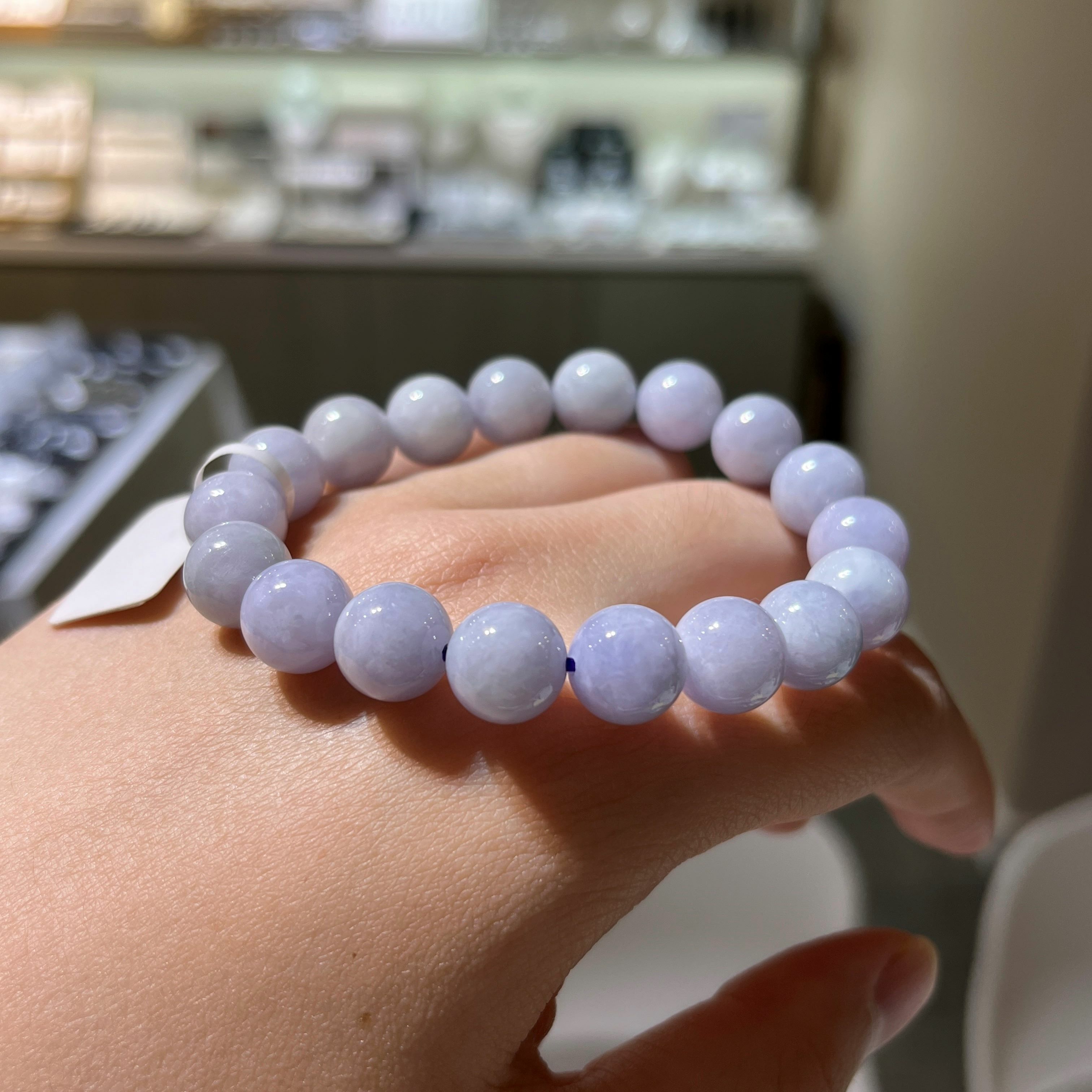 紫羅蘭翡翠手串 10mm 05