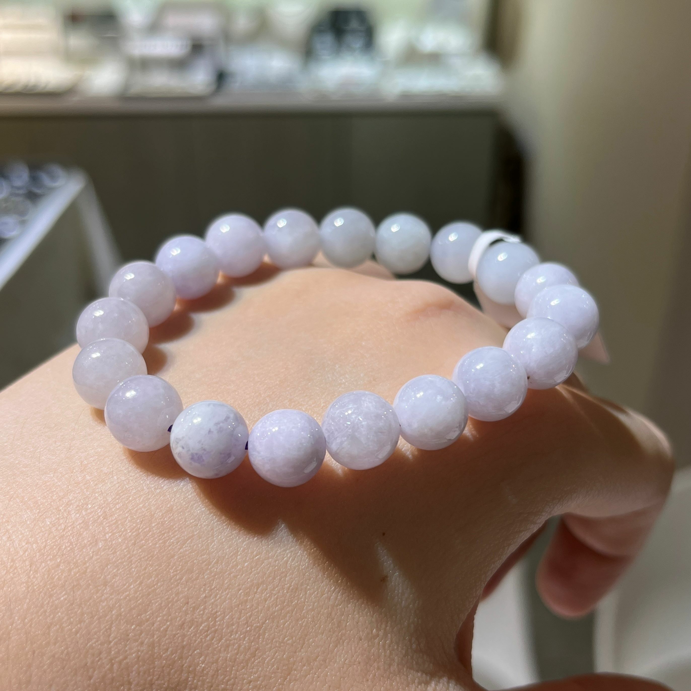 紫羅蘭翡翠手串 10mm 13
