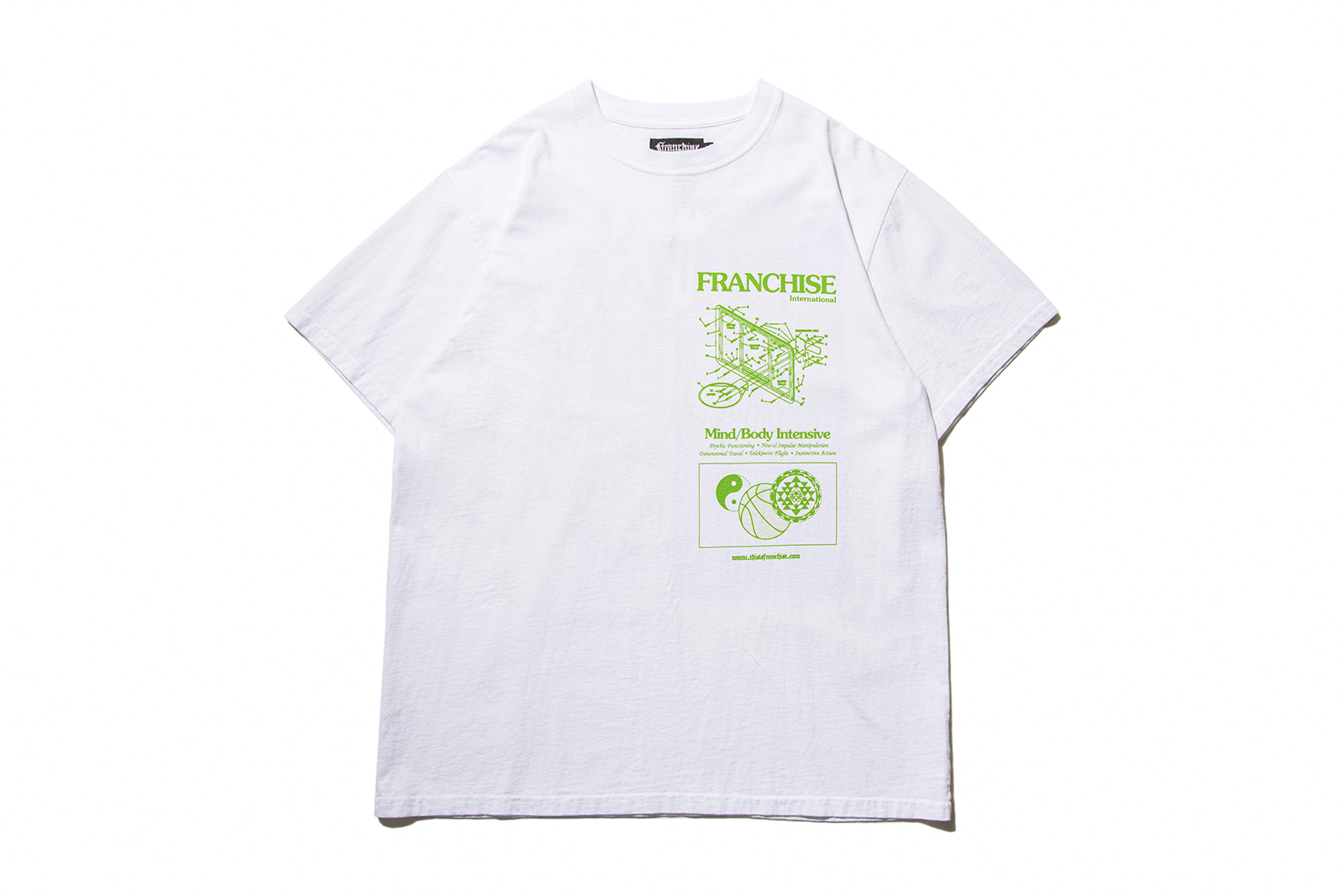 FRANCHISE "TOTAL HUMAN SS TEE" (White)