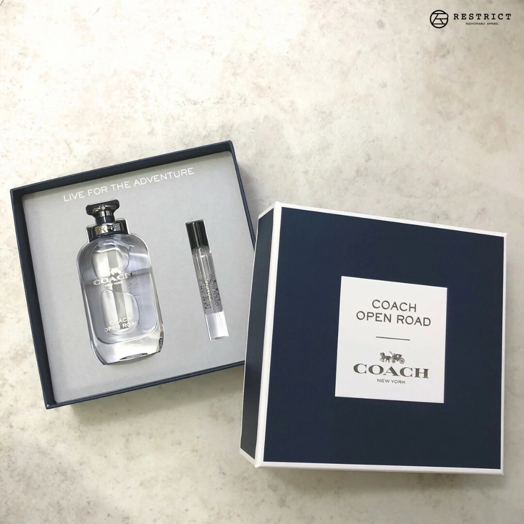 Coach 蔻馳 加州公路 男性淡香水禮盒 (淡香水60ml+香水筆7.5ml)