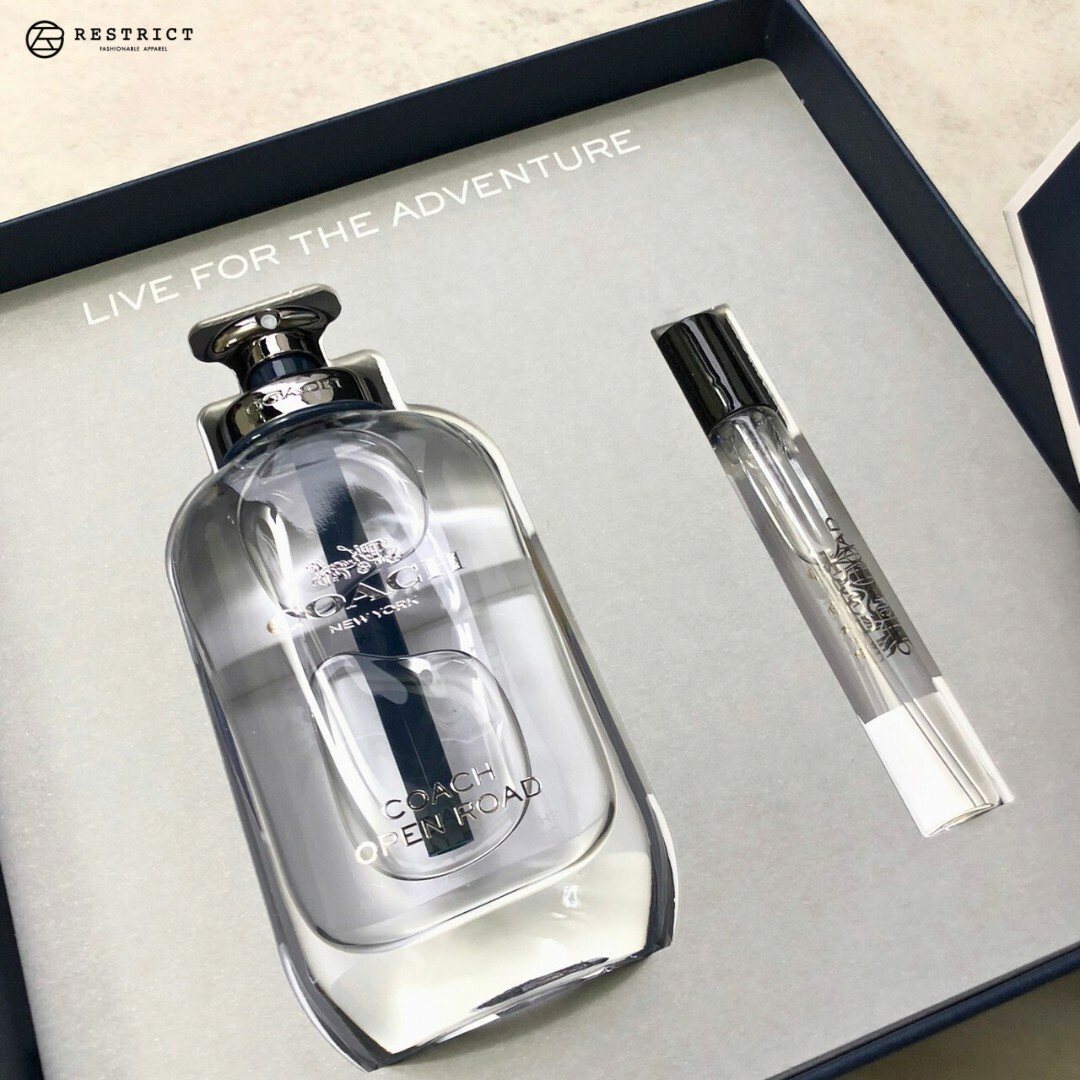 Coach 蔻馳 加州公路 男性淡香水禮盒 (淡香水60ml+香水筆7.5ml)
