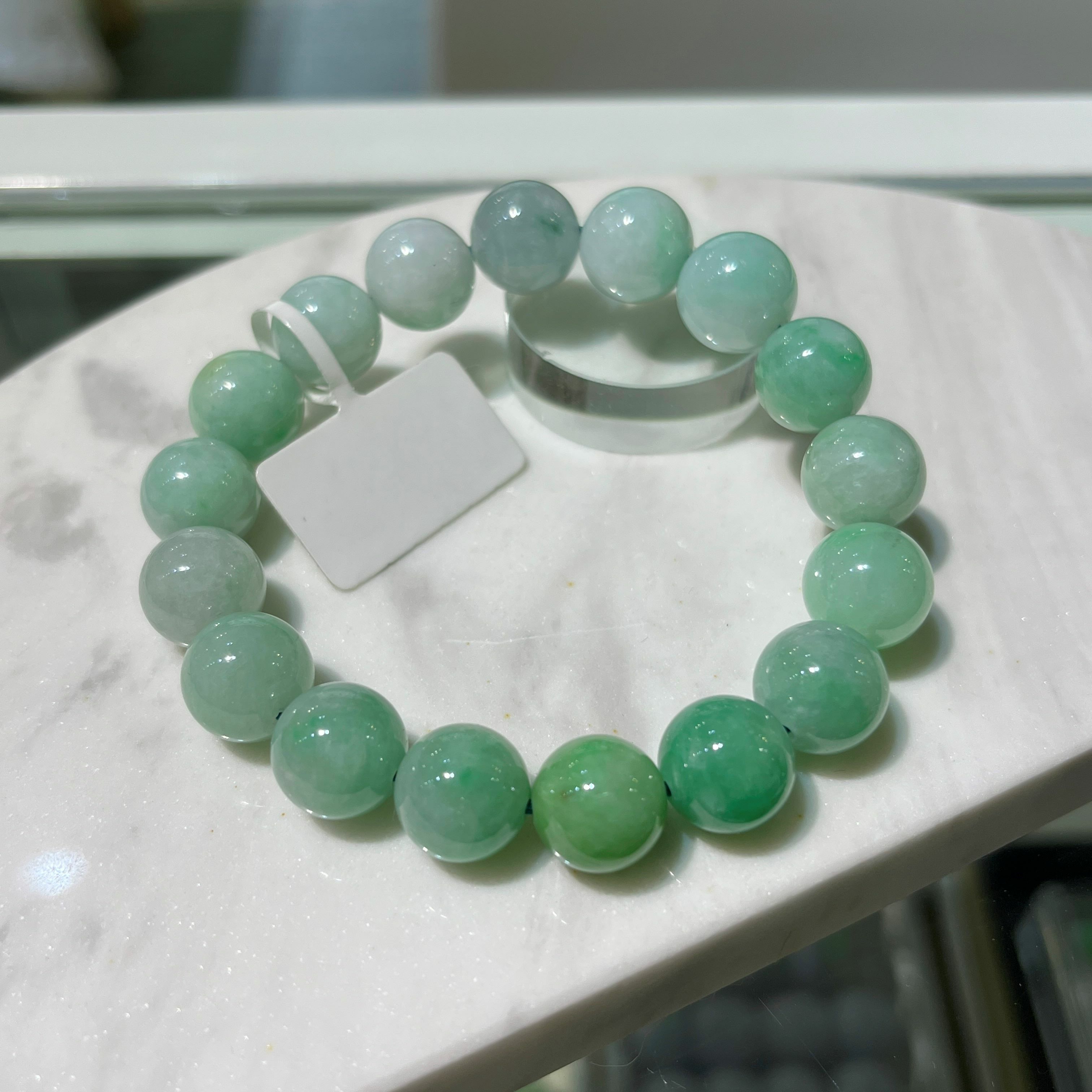 綠翡翠手串 11mm 02